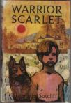 Rosemary Sutcliff's Warrior Scarlet hardback cover