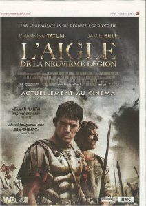 French film poster for The Eagle of the Ninth | L'Aigle de la Neuvieme Legion